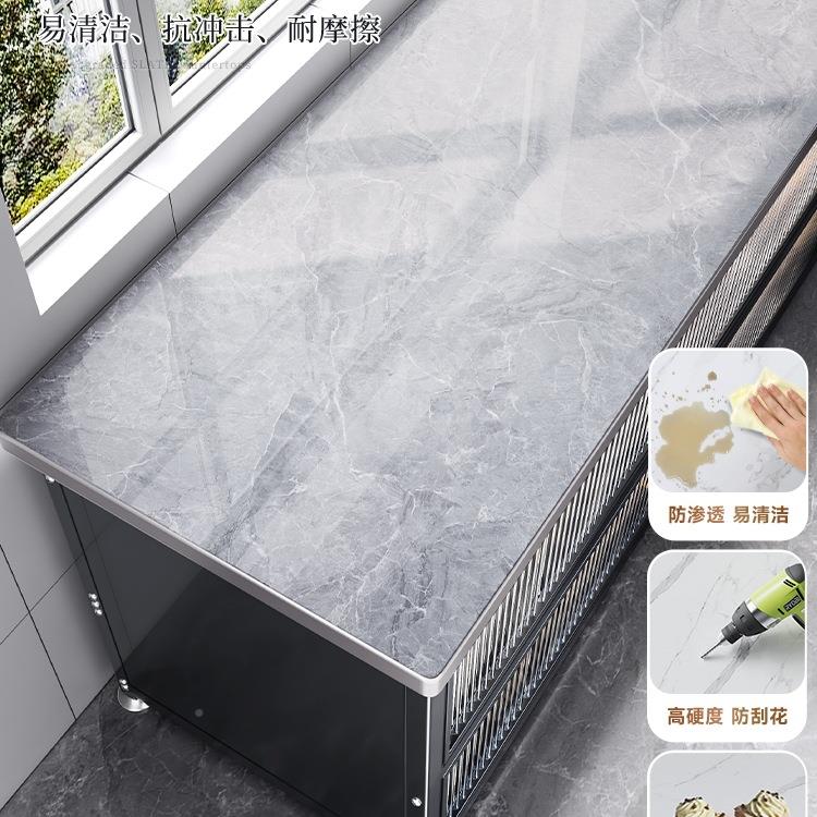 微厨房置F977TS8H物架落地多层岩板收橱纳柜多功能波炉烤箱菜餐边