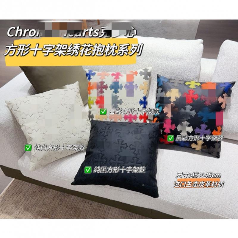 枕彩色十字花刺绣沙发靠垫汽车抱抱枕现发代办简ICN约客厅公室沙