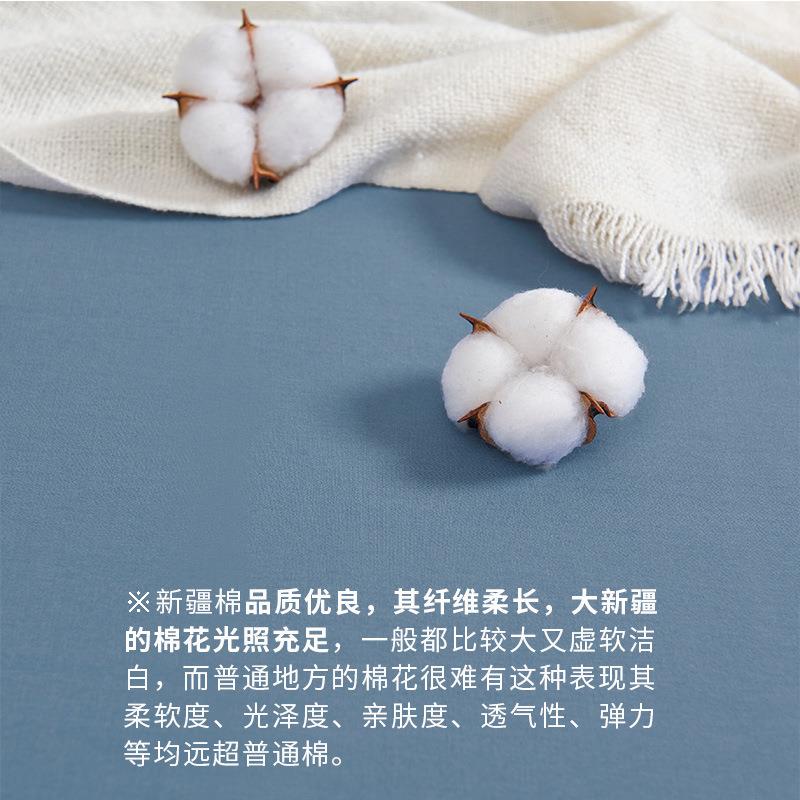 A类纯棉定床笠做薄垫专用上学生宿舍纯9色全棉床套儿童下F765JM6T