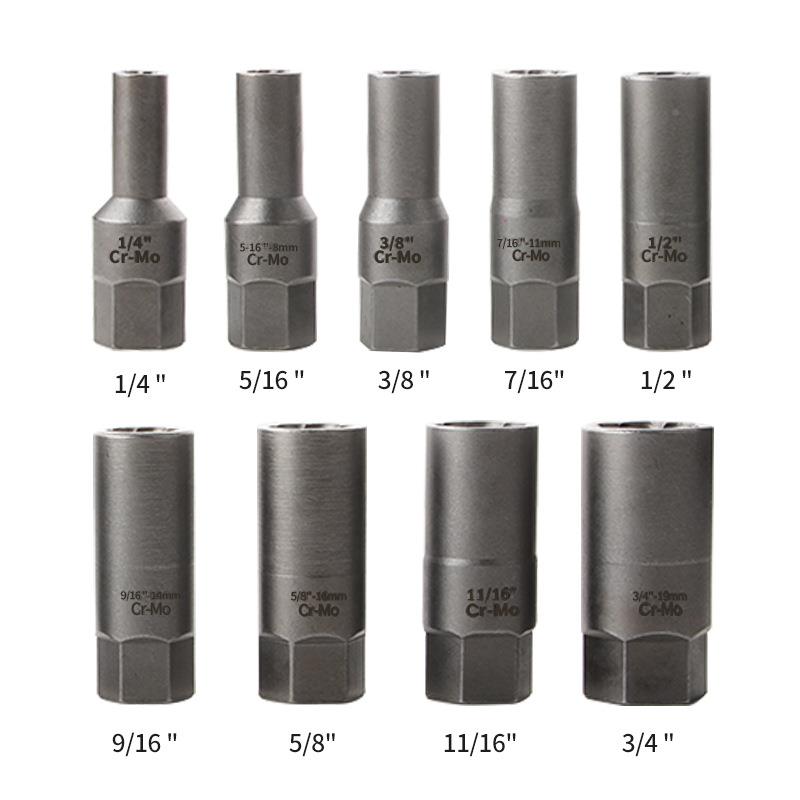 1厂件套破损EMI螺帽取出器1加长款家栓螺母丝螺断丝取出器套装