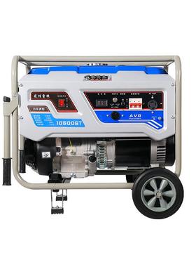 汽油发电机0组07105发T0S静音230V发电机户外露营救急大功率电机