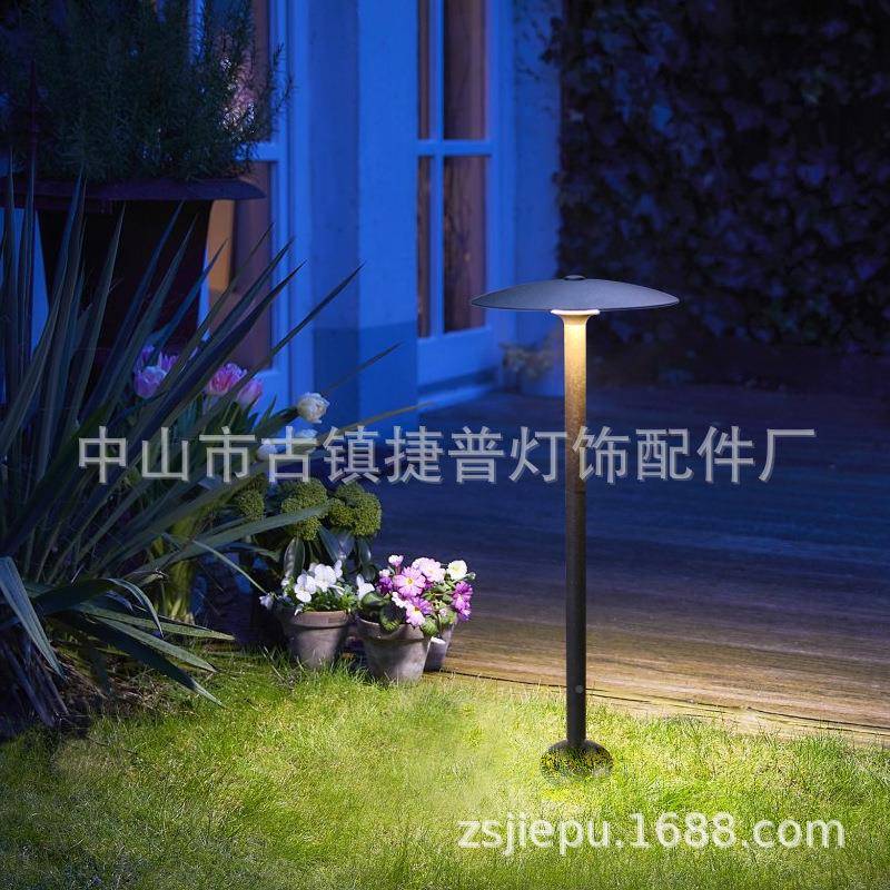 草坪灯室外雨伞地灯园别墅圆形庭院灯小区公园景l79044ed地花插观