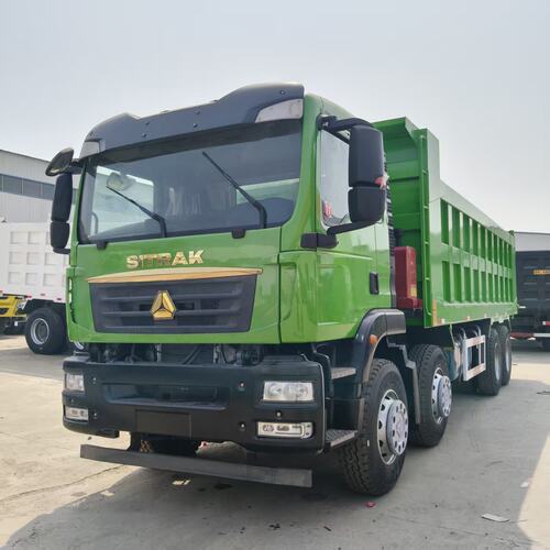 豪沃6*4自卸翻斗车汕德卡工厂跨境重汽HOWO TX371hp8*4自卸车