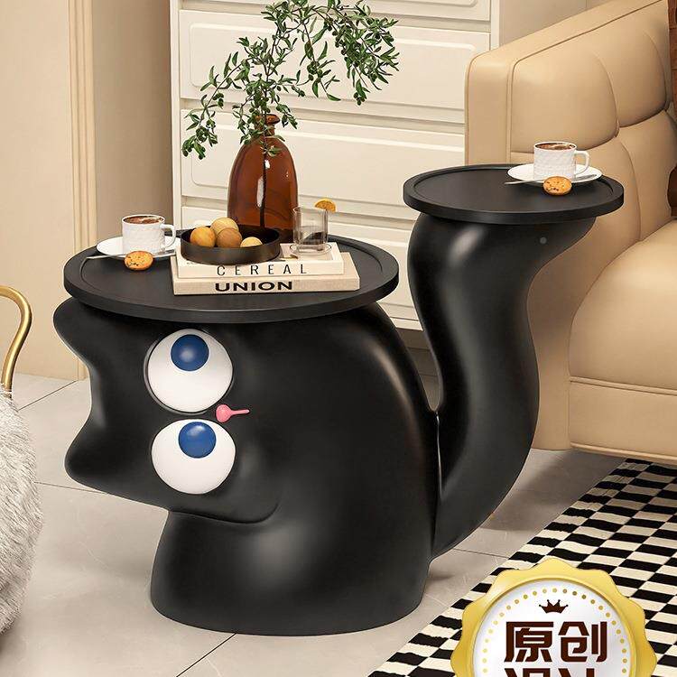 可爱F978S77S小猫猫落地件客厅大型电视柜沙发边家居饰装创意摆卡