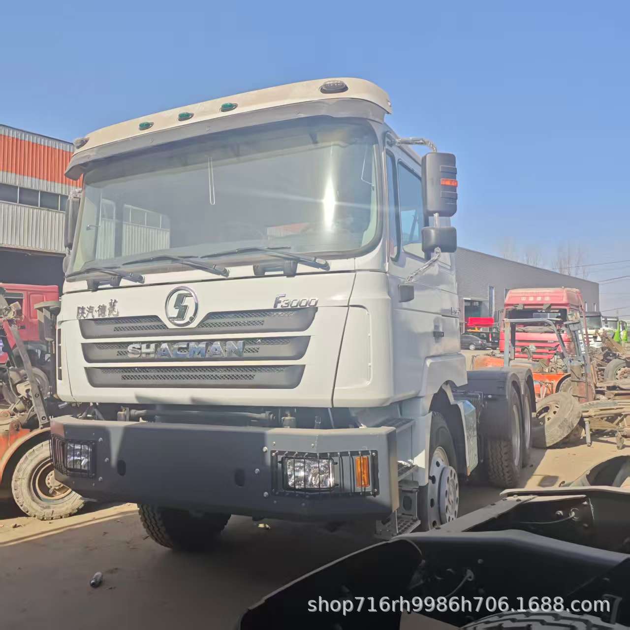 陕汽重卡6X4自卸车340马力