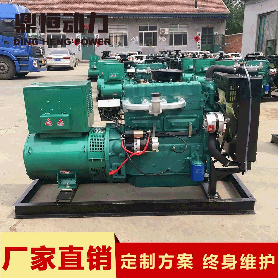 30千瓦3柴发油电机组小型应急0KW养殖防汛抽水DH-WP30G用发电机组