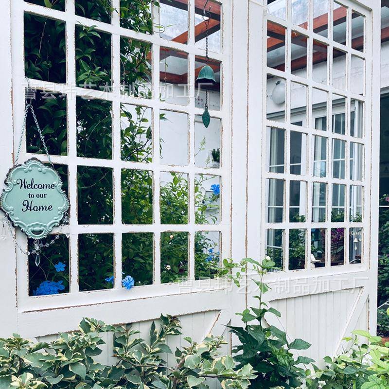 内现JSZ货窗新中式屏风客厅办公室屏风隔断玄关隔断室外花饰装品