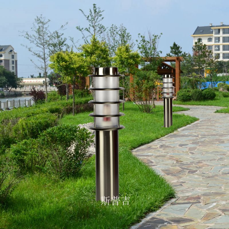 草坪灯不锈钢led景观庭院灯花园灯小区路灯柱灯户外灯具垒德株