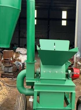 家厂废旧木材破碎机干湿用木头粉两碎机具园林绿化垃RJY圾粉碎机