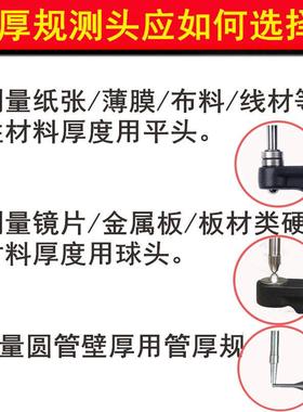 源恒2通YHT127数显分千分测厚0.001mm电子厚度规5SNW.4规测厚仪百