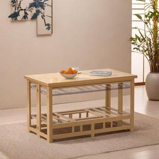 人实木烤桌家用多DW4fp4Sm功可折叠火湖南取暖桌竹烤火架套装懒烤