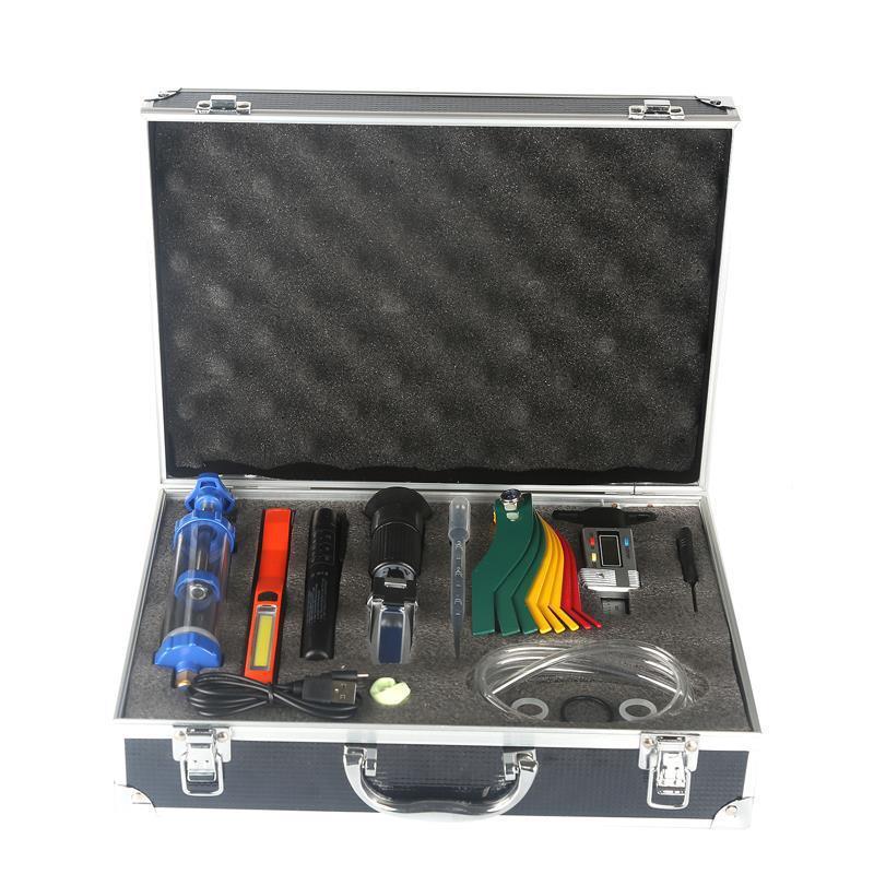 FiK汽车快修快保检测组工具装油品厚LEK对比刹车油检套测笔车刹片