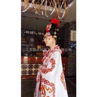 美仿器人服务员语669能音对话人工器人女多功迎宾机机器人