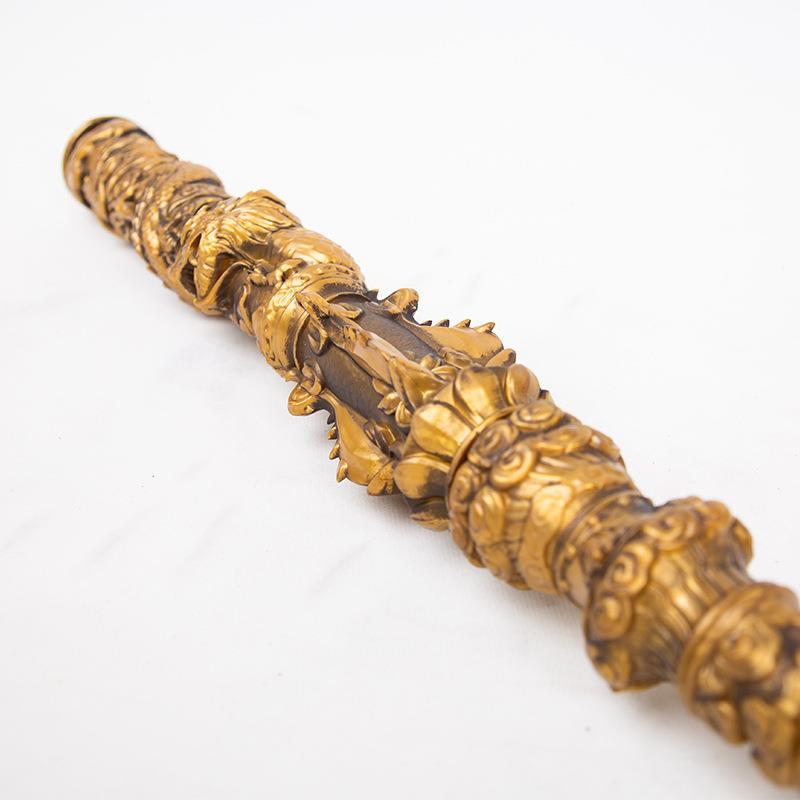 黑神话黑悟金箍半金属武棒器模型一一实体玩具如意空比可伸GAG缩