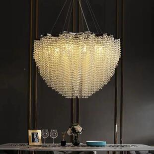 科迪诗餐轻奢水晶吊灯大厅别灯墅客厅厅GRX艺式 术复楼楼梯间酒店