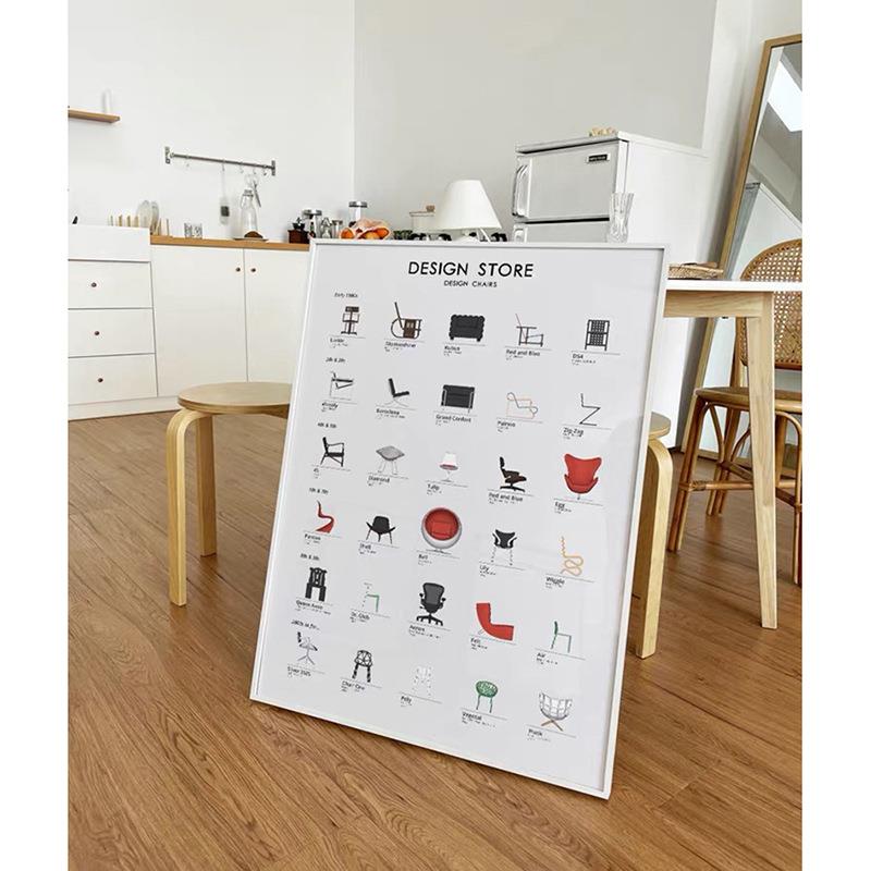 丹麦设计Design Stoler设计师椅子装饰画设计公司家居挂画艺术画