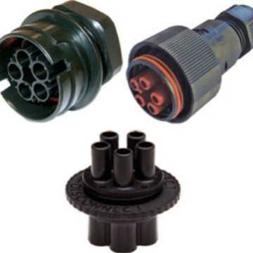 HYLEC海莱连接器工业插头THB.387.B4A   THB.387.A4A盾构机配件过