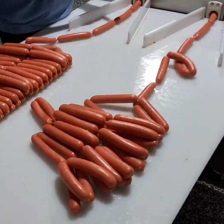 大型立式双通道剪肠机防水性好 纯电不锈钢全自动剪节机