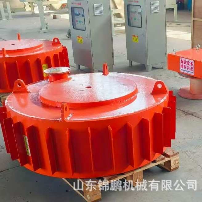 RCDB电磁盘除铁器矿用强磁输送带除铁设备磁选机圆盘式电磁除铁
