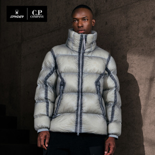SPYDER蜘蛛C.P联名限量秋冬男10D Shell短羽绒服 明星同款