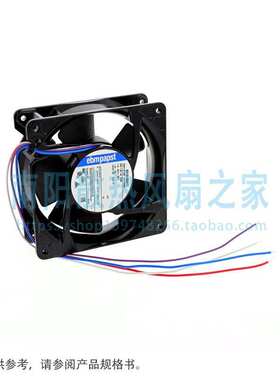 ebm-papst Inc. 4114N/2H8P00377 FAN AXIAL 119X38MM 24VDC WIRE