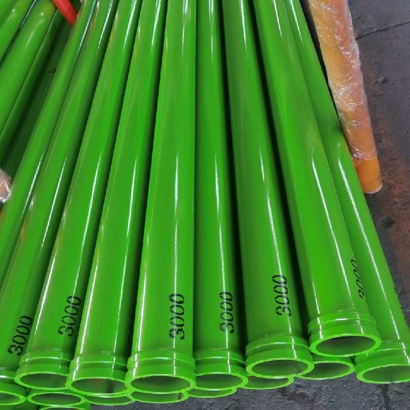 厂家供应混凝土泵管弯管 长度125*3米直管混凝土输送高压泵管