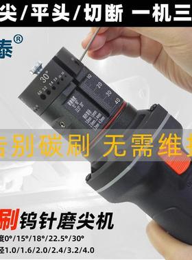 泰手EPG持I式高钨针磨尖机TG钨极钨棒精研磨机CA1010T焊针速磨削