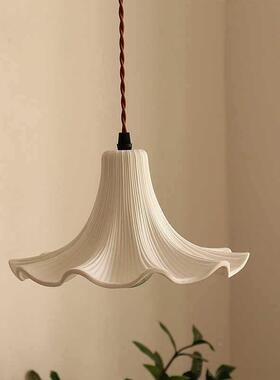 法中古风花瓣瓷26676陶小式吊灯创意厅吧台卧室床头玄关餐过道民