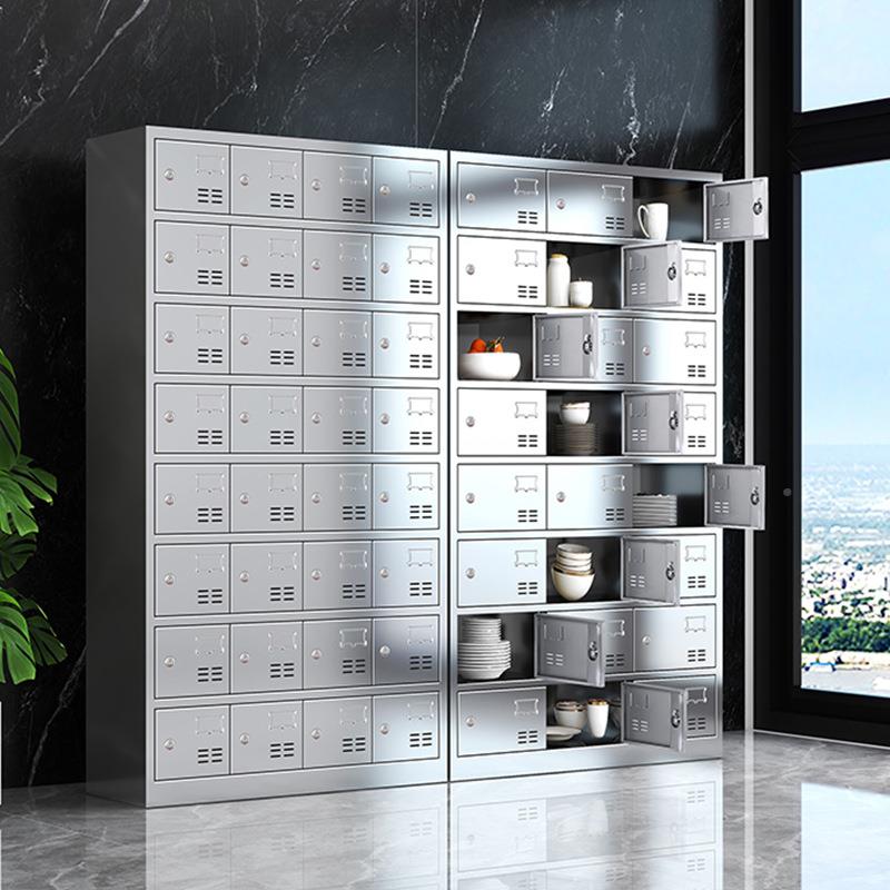 不锈钢碗筷柜职工餐盘柜工多门柜学校餐员厅储物餐具盒柜饭NTO碗