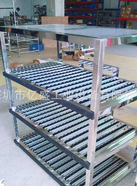 宝不锈装配工作台间注塑机检车验操作台钢防静电双面带灯打240801