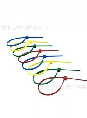 自锁式尼龙扎8带*7608*760m一拉得电扎带黑白色勒死狗线扎m绳