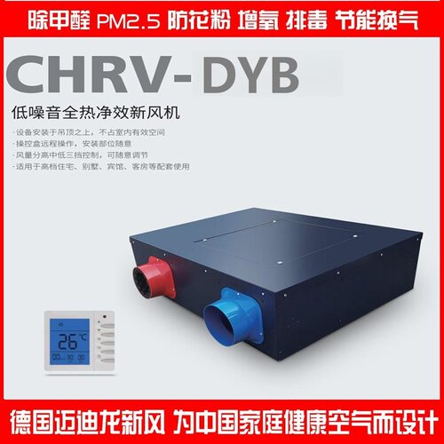 德国迈迪龙全热交换新风机除霾