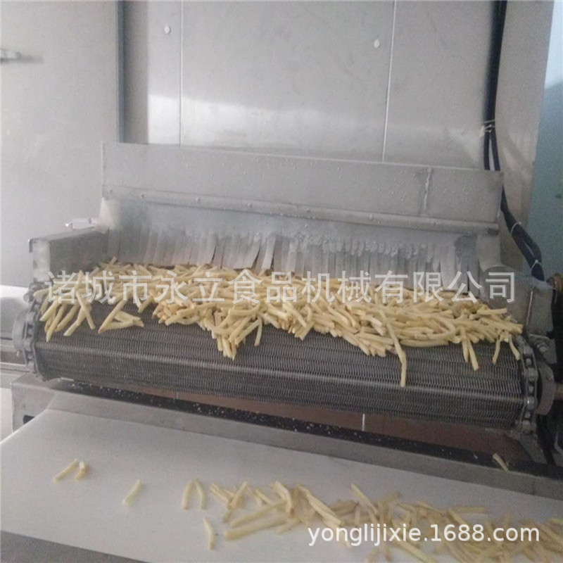 隧道式肉饼速冻机 单冻流水线颗粒状流态化速冻机
