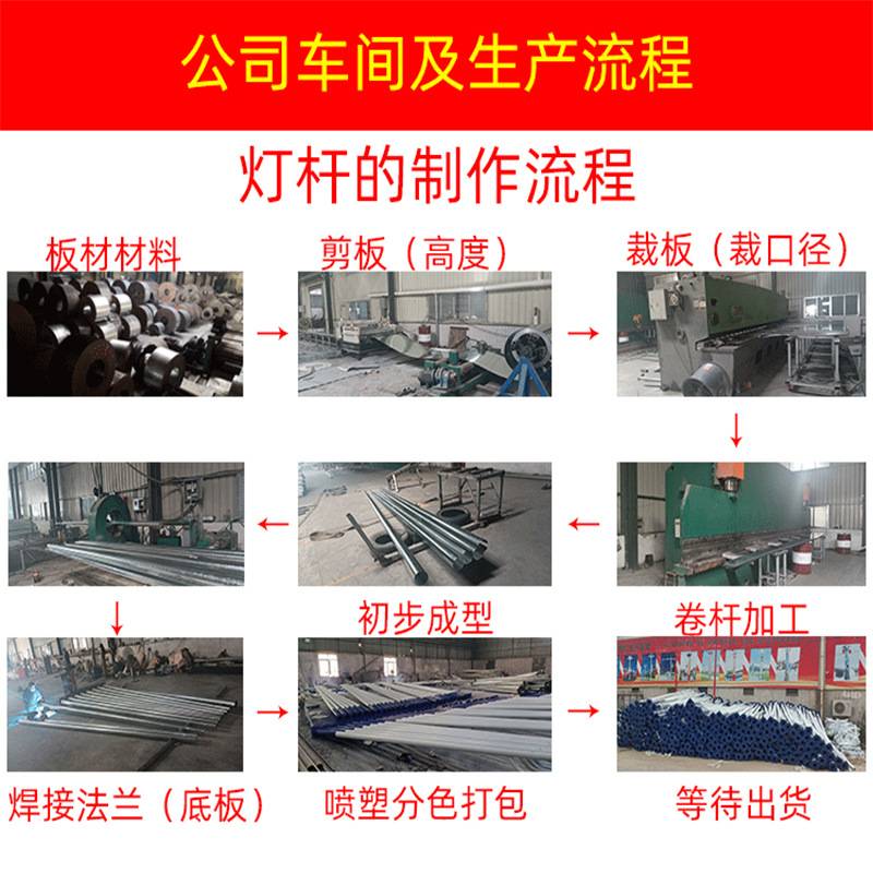 工程款分体式户外led防水光伏路灯厂家 新农村6米100W太阳能路灯
