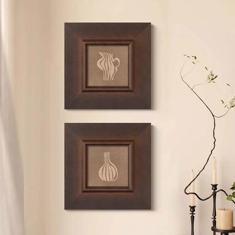 瓶装安》法式南洋中古风客厅餐饰AGA画复古小众艺术《卧室床头厅