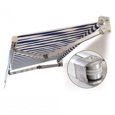 厂家直户外遮棚雨篷铝合金伸缩阳头式IDI雨供蓬门窗户棚欧式伸缩