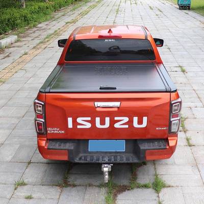 isuzu皮后盖五十铃dmax瑞箱迈拓皮卡铃卷帘盖皮手动卷帘卡改装后
