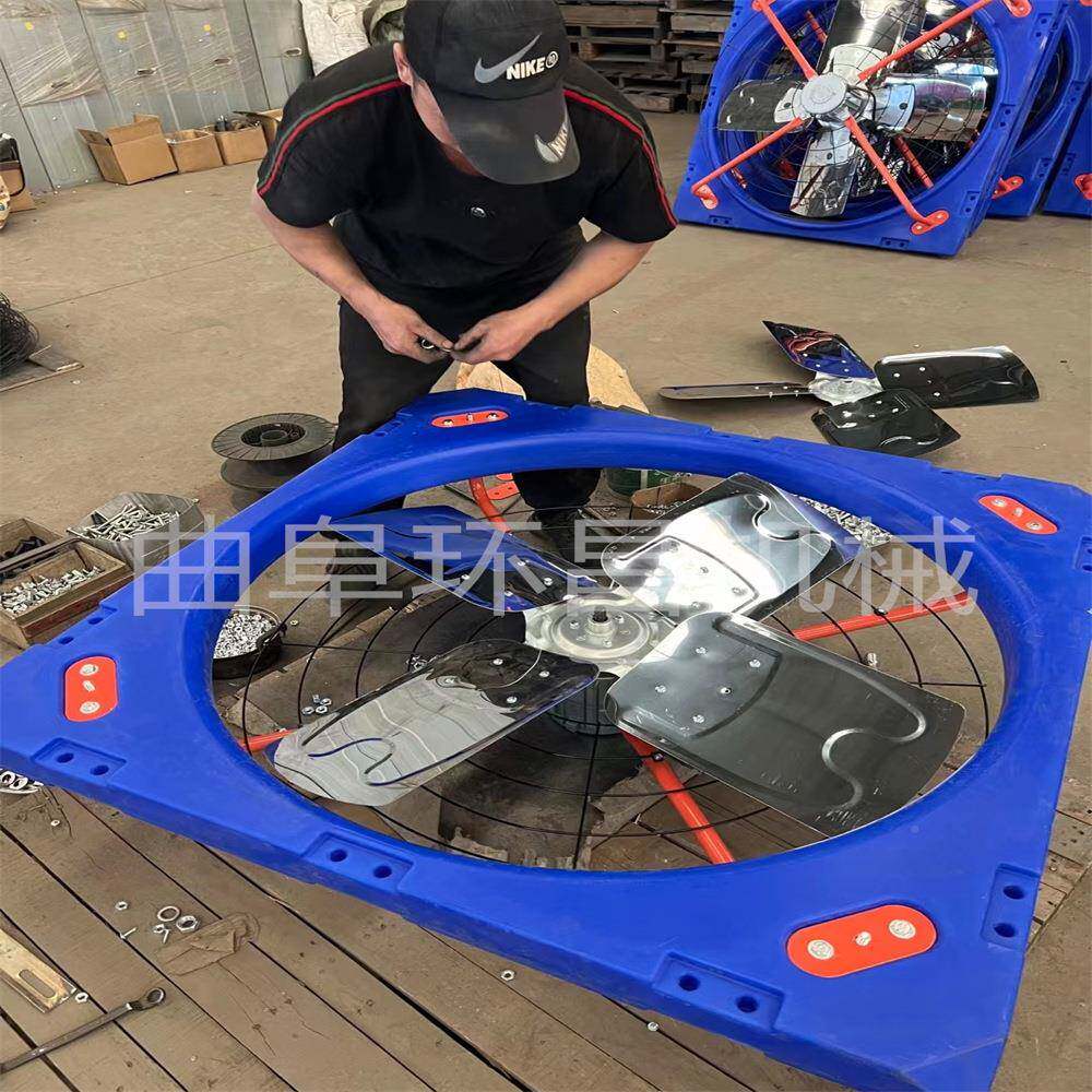 降牛温降散热牧风无品牌/扇悬挂式栏温风机场用牛舍风机