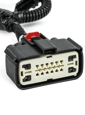 美式拖车TAMH束L3Z-1车3A576D拖车线挂线束牵引-连接器套件带铁架