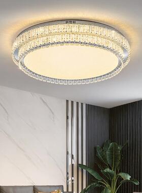 轻奢客厅吸顶灯豪约华东水晶灯2205新款大厅主灯现代85980简广中