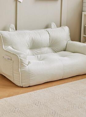 单人豆袋榻榻沙米阳型台休椅子懒人发BAR可躺可睡小户房间闲卧室