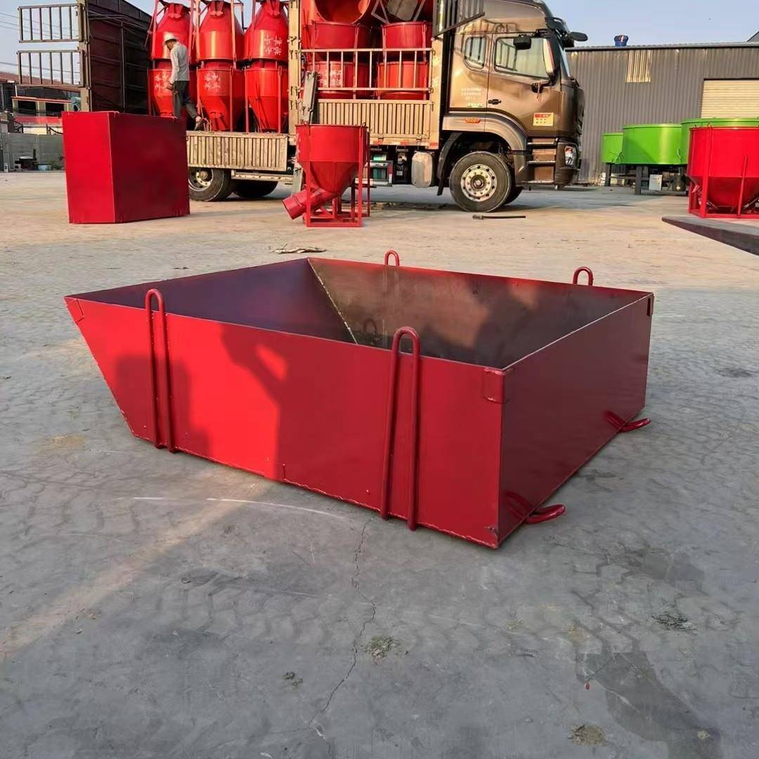 机料斗斜塔口圆方型型砂浆塔吊多功能灰斗方砖斗斗长管YAQ混凝土