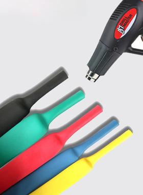 厚缘热缩管绝套管黑色IOF缆电工电线保护加热收缩管软护套热缩管