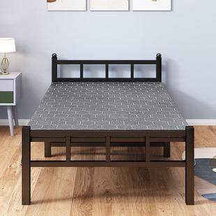 铁架床折叠便携单床人宿舍临时BVN钢丝床拼接床加成人固隐床形折