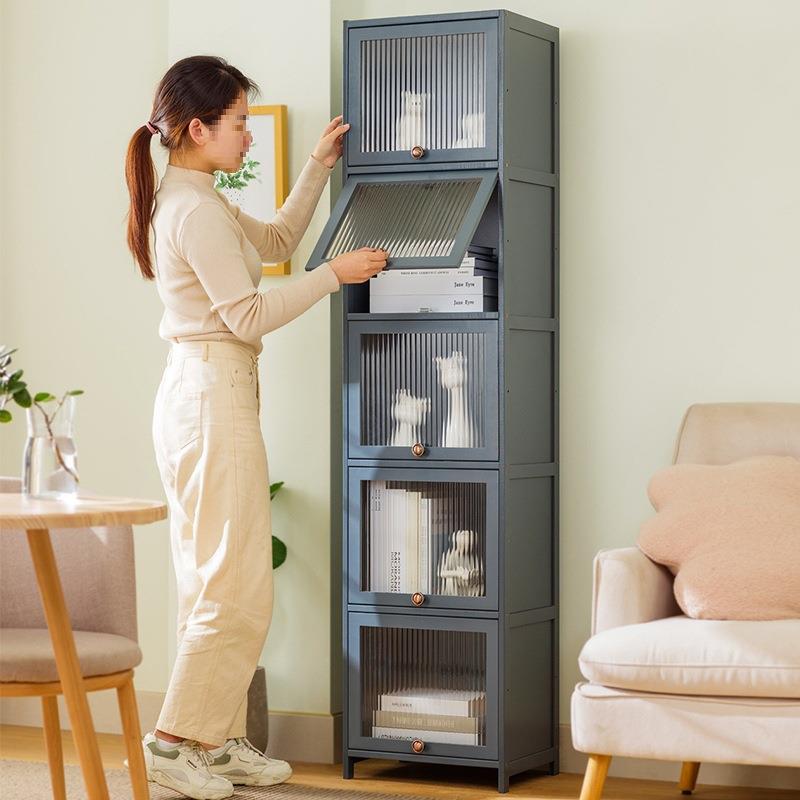 夹缝收箱纳柜子厨房冰缝隙柜式卫间落地置物78MT9885架客生卧厅室