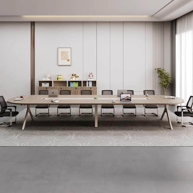 会议桌长桌简约代小型办洽公桌议现室长条无品牌/桌会谈桌椅办公