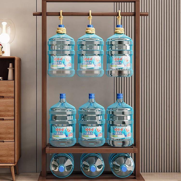 挂衣架实架木落地卧室衣帽民架客厅简现代新中式宿衣置物可约BVV