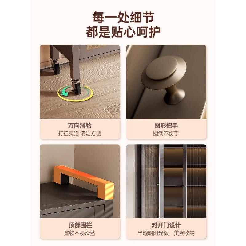 h置uy钢制书架物家架落地书柜用ANC多层橱柜收纳架储物