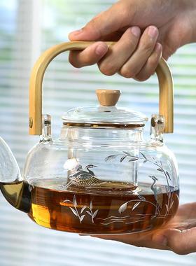 泡外白电陶炉玻璃茶炉套装办耐高温陶瓷IWM壳养生煮茶茶壶煮公茶