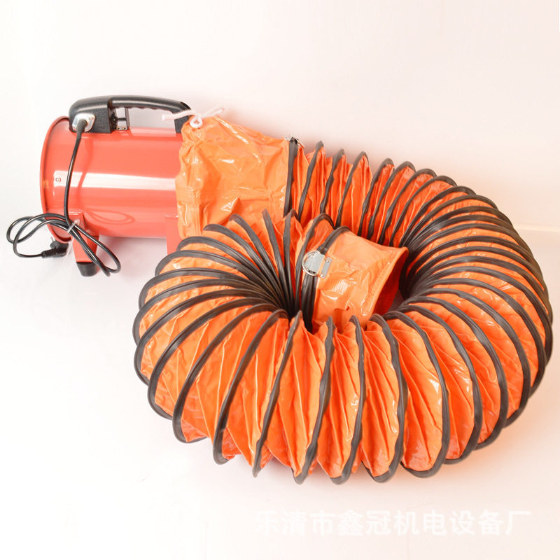 PVC伸缩螺旋通风软管500mm